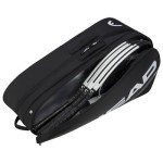 HEAD Tour Large Tennis Racket Bag - Black/White