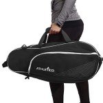 Athletico Lightweight Padded Tennis Bag - 6 Racquet