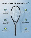 HIRALIY Tennis Racket Set with Balls and Bag