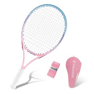 Kids Tennis Racket Starter Kit - Pink 23”