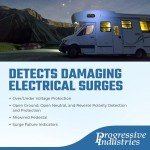 30 Amp Portable RV Surge Protector with Fault Detection