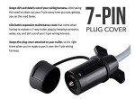 Fastway 7-Pin Plug Cover for Trailers