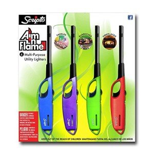Scripto AIM 'N Flame Lighter Set of 4