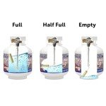 20 lb Steel Propane Tank with Gauge and Valve