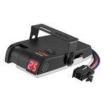 CURT Discovery Electric Trailer Brake Controller, Black