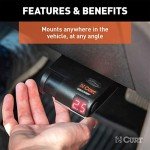 CURT Discovery Electric Trailer Brake Controller, Black