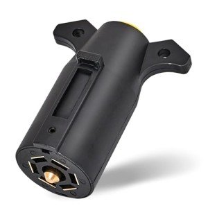 7 Pin Trailer Plug Connector for RVs and Trailers