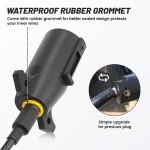 7 Pin Trailer Plug Connector for RVs and Trailers