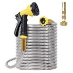 Heavy Duty 25FT Stainless Steel Garden Hose
