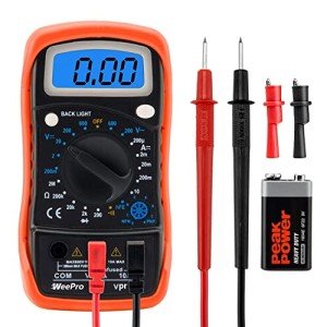 WeePro Vpro850L Digital Multimeter with Backlit Display