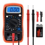 WeePro Vpro850L Digital Multimeter with Backlit Display