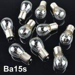 Diximus Pack of 10 Bulbs 1141 S8 Low Voltage Landscape Light Bulbs 12V 18W BA15s Bayonet 18W Lamp