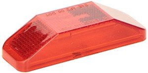 Bargman 30-99-010 Clearance Light Lens, Red