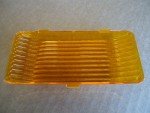 Replacement Lens for Exterior RV Porch Light BARGMAN - Camper (Amber)