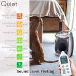 Small Portable Space Heater, 1500W/750W Adjustable Thermostat,Electric Desk heater,Fast Heating, heat Up 200 Sq Ft for Indoor Use(Silver）