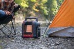 Mr. Heater Portable Buddy Heater MH9BX 4,000-9,000 BTU Indoor-Safe Propane Radiant Heater For Campers, Workshops, Job Sites, Patios & More - Red, Black