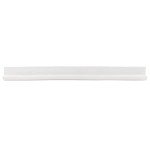 RecPro RV PVC Plastic Rain Gutter | Adhesive Backing Included | Flexible Drip Rail Molding (25, White)