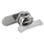 Camco Offset Cam Lock | Features an Easy Turn Thumb-Operated Style Lock, Includes a 5/8-Inch Offset and a Straight CAM, and Designed for New/Replacement Installations on RVs, Boats, and More (44333)