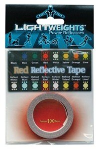 LightWeights Stealth Reflective Tape Red 100