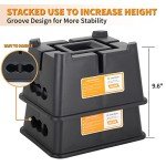 OULEME Heavy Duty Trailer Jack Block for RVs