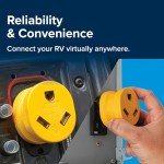 Camco PowerGrip RV Adapter: 15A to 30A