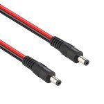 14AWG Male to Male Power Adapter Cable for Cameras