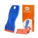 Plastic Razor Scraper with 10 Blades for Casitas