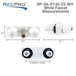 High Pressure Hot/Cold RV Exterior Sprayer Faucet