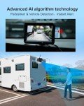 Magnetic Solar Wireless Backup Camera for RVs