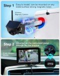 Magnetic Solar Wireless Backup Camera for RVs