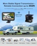 Magnetic Solar Wireless Backup Camera for RVs