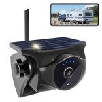 Solar Wireless Backup Camera for Travel Trailers