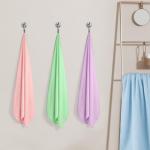 Large Microfiber Bath Towel Set of 4