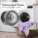 Ultra Soft Microfiber Bath Towel Set, 6 Pack
