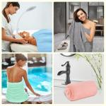 Ultra Soft Microfiber Bath Towel Set, 6 Pack
