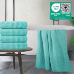 Oversize Quick Dry Microfiber Bath Towels, 4 Pack