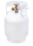 5lb Propane Tank Cylinder with Gauge for Camping