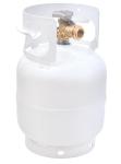 5lb Propane Tank Cylinder with Gauge for Camping