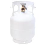 5lb Propane Tank Cylinder with Gauge for Camping