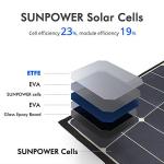 80W Portable Solar Panel Kit for Casita Trailers