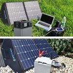 80W Portable Solar Panel Kit for Casita Trailers