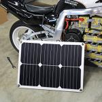 Portable 12V Solar Battery Charger for Trailers