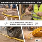 25 ft Lighted Heavy Duty Outdoor Extension Cord