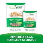 Recycled Paper Pellet Cat Litter, 25lb