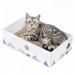 Large Interactive Cat Scratcher Box and Lounger