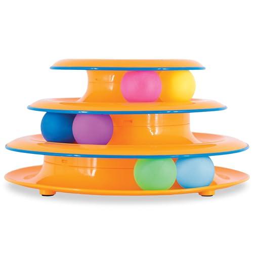 Petstages Tower of Tracks Interactive 3-Tier Cat Toy