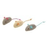 Set of 3 Catnip Mice Toys