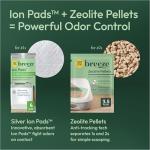 Hooded Cat Litter Box with Pellets & Pads