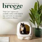 Hooded Cat Litter Box with Pellets & Pads