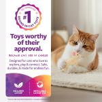 Madcap Mouse Plush Catnip Toy with String Tail